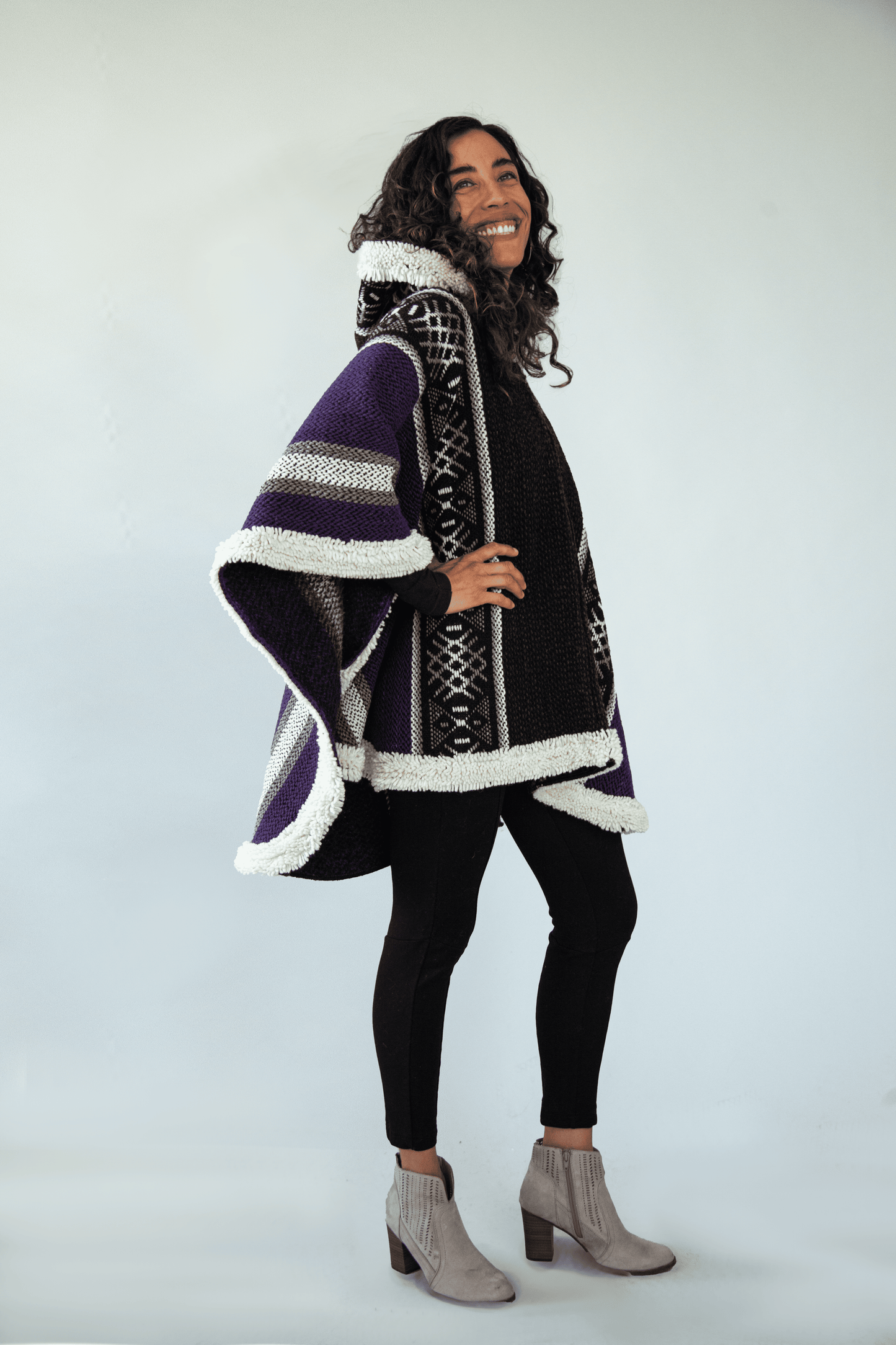 Wild Plum Poncho