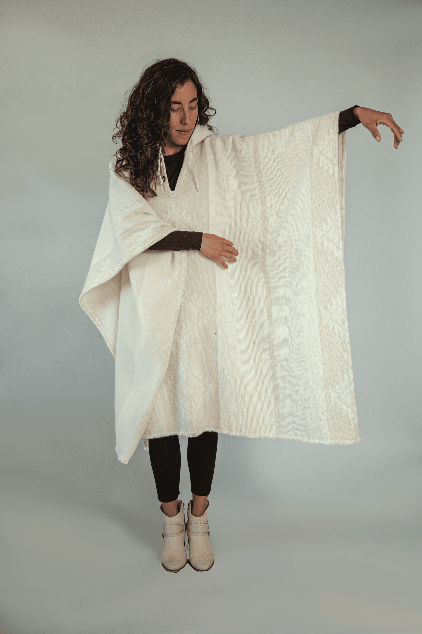 White Rover Poncho