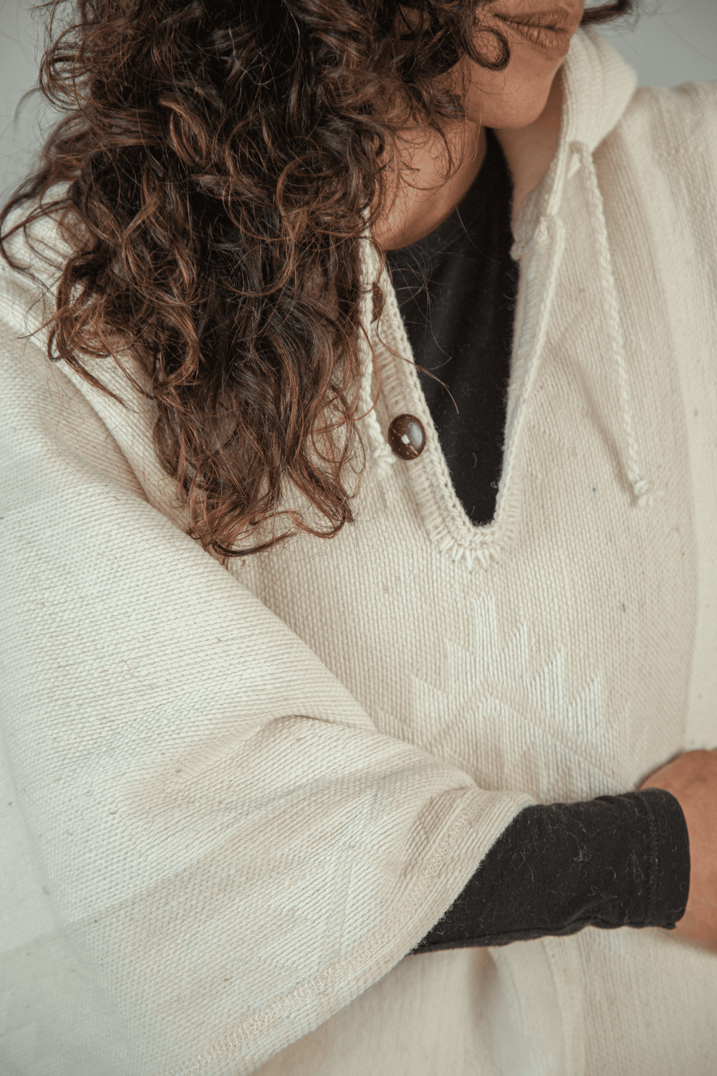 White Rover Poncho