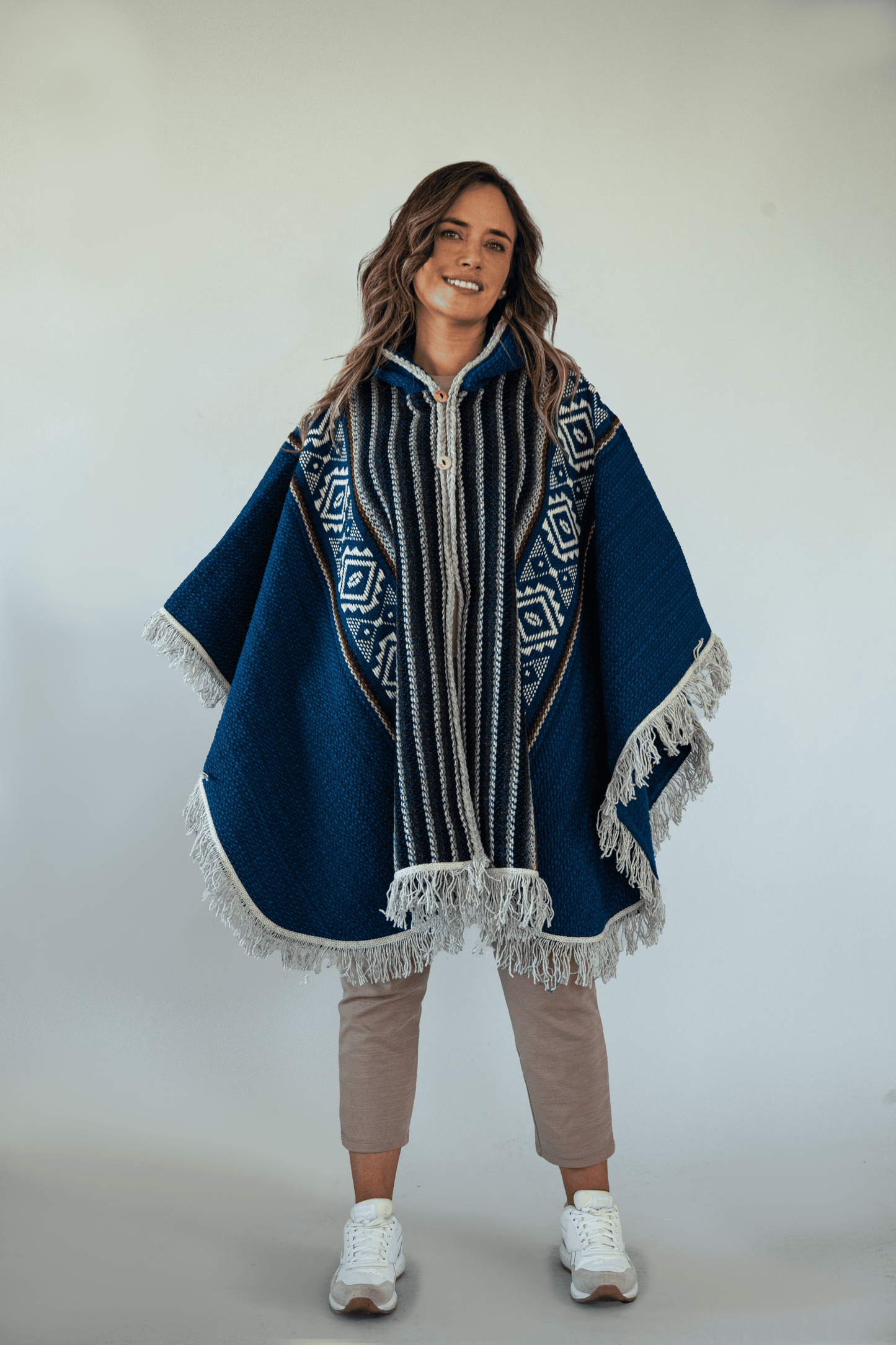 Blue Nomad Poncho