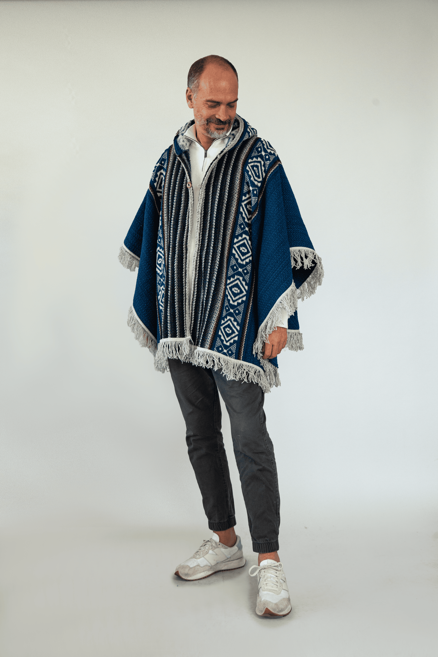 Blue Nomad Poncho