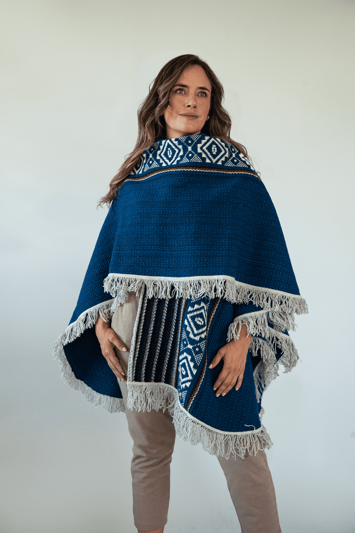 Blue Nomad Poncho