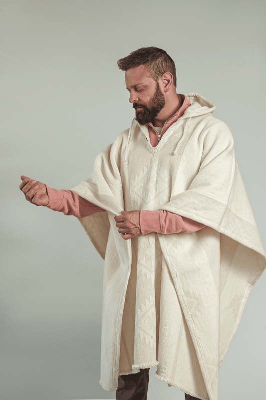 White Rover Poncho